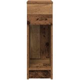  Noćni ormarići s ladicom 2 kom staro drvo 20x36x60 cm | Eponuda.com