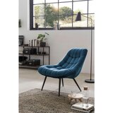 Livetastic XXL FOTELJ, modra, črna tekstil | Shoptok.si