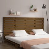  Zidno uzglavlje boja meda 206x3x91,5 cm masivna borovina | shoptok.hr