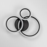 Brilagi plafonska svetiljka orbits LED/40W/230V 3000-6500K crna +daljinski upravljač | Eponuda.com