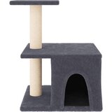  Penjalica za mačke sa stupovima za grebanje tamnosiva 48 cm | shoptok.hr