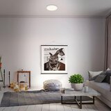 Lesnina XXXL Briloner 3701-016 - LED prigušiva stropna svetiljka RUNA LED/18W/230V bela + daljinski upravljač | Eponuda.com