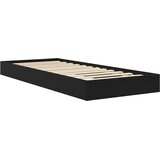  Okvir kreveta za pod Crni hrast 80 x 200 cm Konstruirano drvo | Eponuda.com