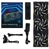 Lian Li UNI FAN TL Wireless LCD Fan, ARGB, PWM, 3-Pack incl. Controller - 120 mm, black | shoptok.hr