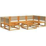  7-dijelni set vrtnih sofa s jastucima masivno bagremovo drvo | shoptok.hr