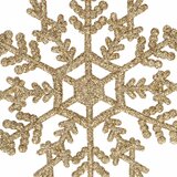 springos set božićnih ukrasa “Snježne pahulje”, 12 cm, 3 kom, zlatne | shoptok.hr