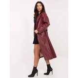 RUE PARIS Coat-IT-EN-A8393.81-burgundy | Shoptok.si