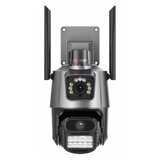 Gembird CAM-IP6MP-EP11-QQ GMB kamera 6 mpix microSD iCSee xmeye pro app Two-way voice PTZ ip66,3.6mm+3.6mm cene