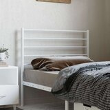 vidaXL Metalno uzglavlje bijelo 100 cm | shoptok.hr