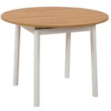 Hanah home oliver Trpezarijski sto i stolice, Braon-Bela | ePonuda.com