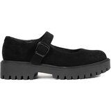 GOODIN Black suede platform shoes | ePonuda.com