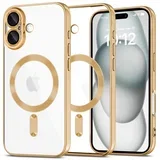 MagFlex MagSafe ovitek za iPhone 16, Satin Gold