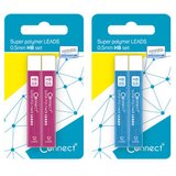 Mine 0,5MM HB SUPER POLYMER PK2 CONNECT SORTIRANO BLISTER | Shoptok.si