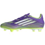 Adidas Nogometni čevelj 'F50 CLUB' svetlo siva / neonsko zelena / lila | Shoptok.si