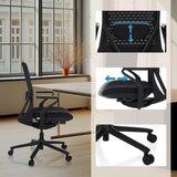 MID.YOU Pisarniški Stol Vervio, Črna | Shoptok.si