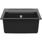  Umivaonik Crna 620 x 500 mm 80% kvarc i 20% smola | shoptok.hr