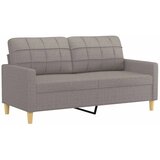  Dvosjed od tkanine smeđesivi 140 cm | shoptok.hr
