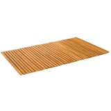  Prostirka za kupanje Jednobojno Smeđa 100 x 60 cm boja drva | shoptok.hr