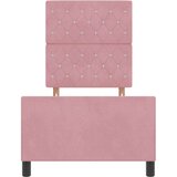vidaXL Krevet TIPA Ružičasta 80x200 cm Baršun | shoptok.hr
