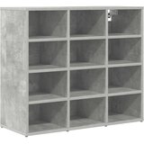  Ormar za cipele Beton siva 77,5 x 30 x 67 cm Konstruirano drvo | shoptok.hr