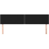  Uzglavlja crna 160x5x78/88 cm od tkanine | shoptok.hr