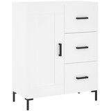  Visoka komoda bijela 69,5x34x180 cm konstruirano drvo | shoptok.hr