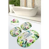 summer multicolor bathmat set (3 pieces)