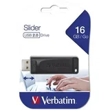 USB stik 16 GB Slider crni 98696 USB 2.0