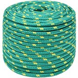 vidaXL Brodski konop zeleni 12 mm 25 m od polipropilena | shoptok.hr