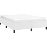  Posteljni okvir bel 140x190 cm umetno usnje, (20725856) | Shoptok.si