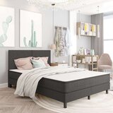  Od tkanine s oprugama tamnosivi 180 x 200 cm | shoptok.hr