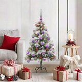  Umjetno božićno drvce S LED lampica Zelena i bijela 120 cm | shoptok.hr