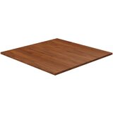  Kvadratna mizna plošča tem. rjava 70x70x1,5 cm trdna hrastovina, (20979345) | Shoptok.si