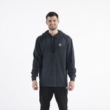 Adidas duks sa kapuljacom ess+ dye hoodie black/white m