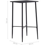 Barska 5-dijelni barski set od tkanine crni | shoptok.hr