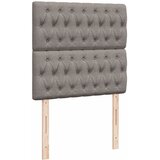  Krevet s oprugama i madracem smeđesivi 100 x 200 cm od tkanine | shoptok.hr