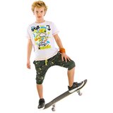 Mushi Skateboard Splash Boys T-shirt Capri Suit Cene