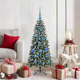 vidaXL Umestno božično drevo med 150 LED Zelena 50 x 50 x 120 cm | Shoptok.si