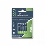 Baterija MEDIARANGE AAA 800mAh AAA-HR3 (HR03) BLISTER 4kom punjive NiMH baterije Cene