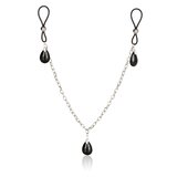 California Exotics Nonpiercing Nipple Chain Jewelry Onyx Cene
