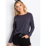 BASIC Feel Good Blouse-RV-BZ-5121.18P-graphite | Shoptok.si