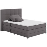 Kondela Električna nastavljiva postelja 120x200, boxspring, siva, MURKO NEW | Shoptok.si