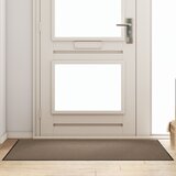 vidaXL Predpražnik Bež, Črn Polipropilen 150 x 90 x 0.9 cm Predpražnik u