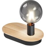 Ledvance Dodirna stona lampa sa USB konektorom DECOR WOOD 1xE27/8W/230V Cene