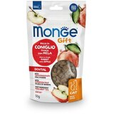Monge meat minis dental poslastica za mačke sa jabukom, 50g