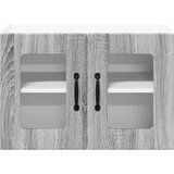 vidaXL Stenska kuhinjska omarica 2 pcs Siva Sonoma 60 x 31 x 40 cm | Shoptok.si