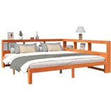  Krevet s regalom za knjige bez madraca 180x200 cm od borovine | shoptok.hr