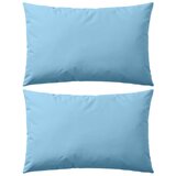 Furnova Zunanje blazine 2 kosa 60x40 cm svetlo modre, (21930579) | Shoptok.si