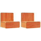 Noćni ormarić s ladicama 2 pcs Vosak smeđa 44 x 32,5 x 40 cm | shoptok.hr
