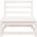  Sofa bijela 70 x 70 x 67 cm od masivne borovine | shoptok.hr